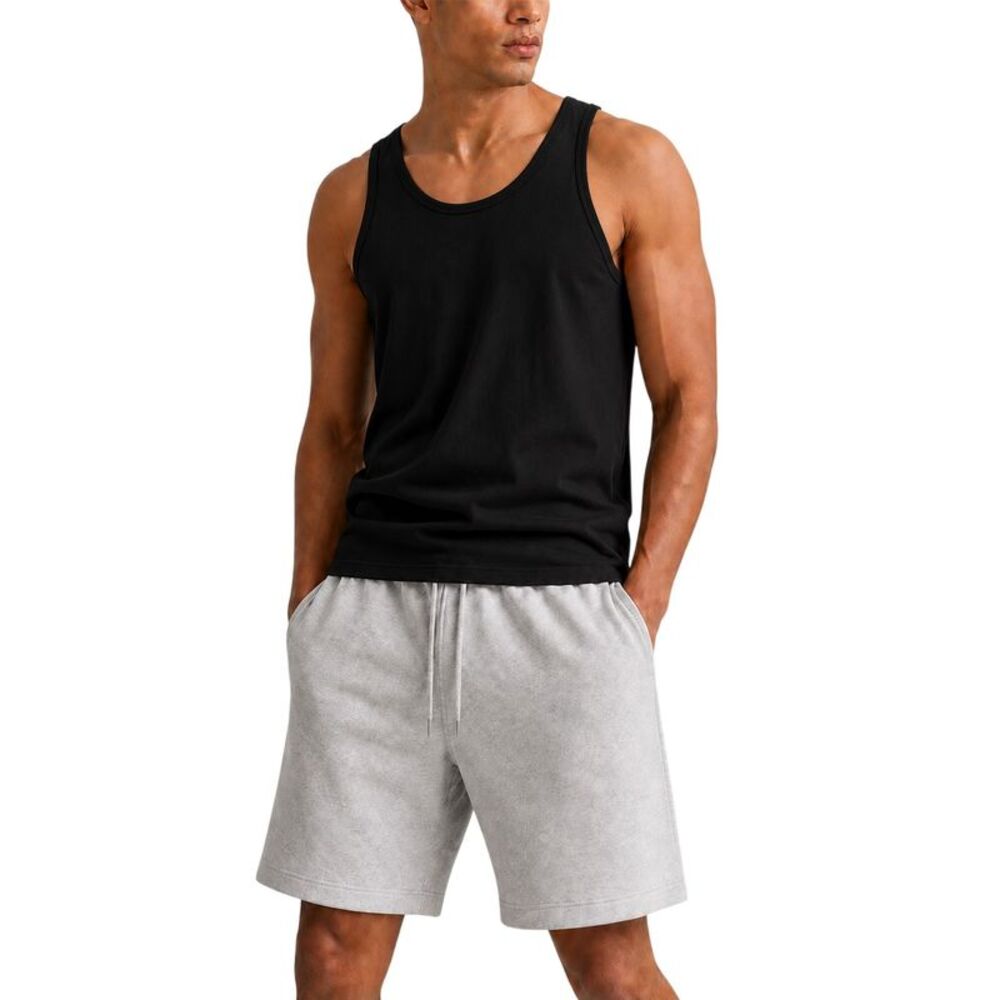 Casual Classics Mens Combed Cotton Regular T-Shirt / Black